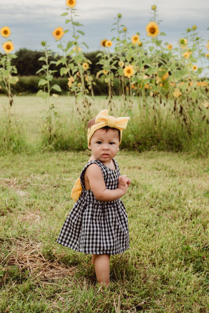 Family Sunflower Photoshoot