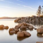 rocks on lake tahoe