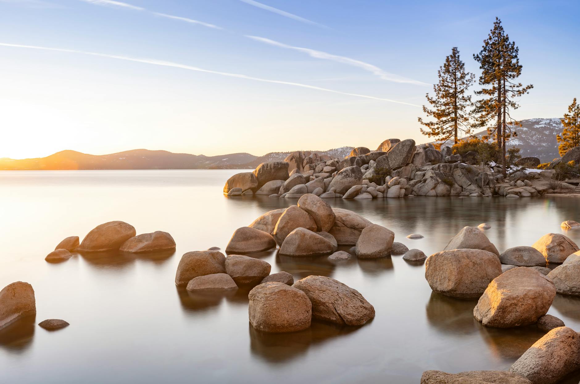 rocks on lake tahoe